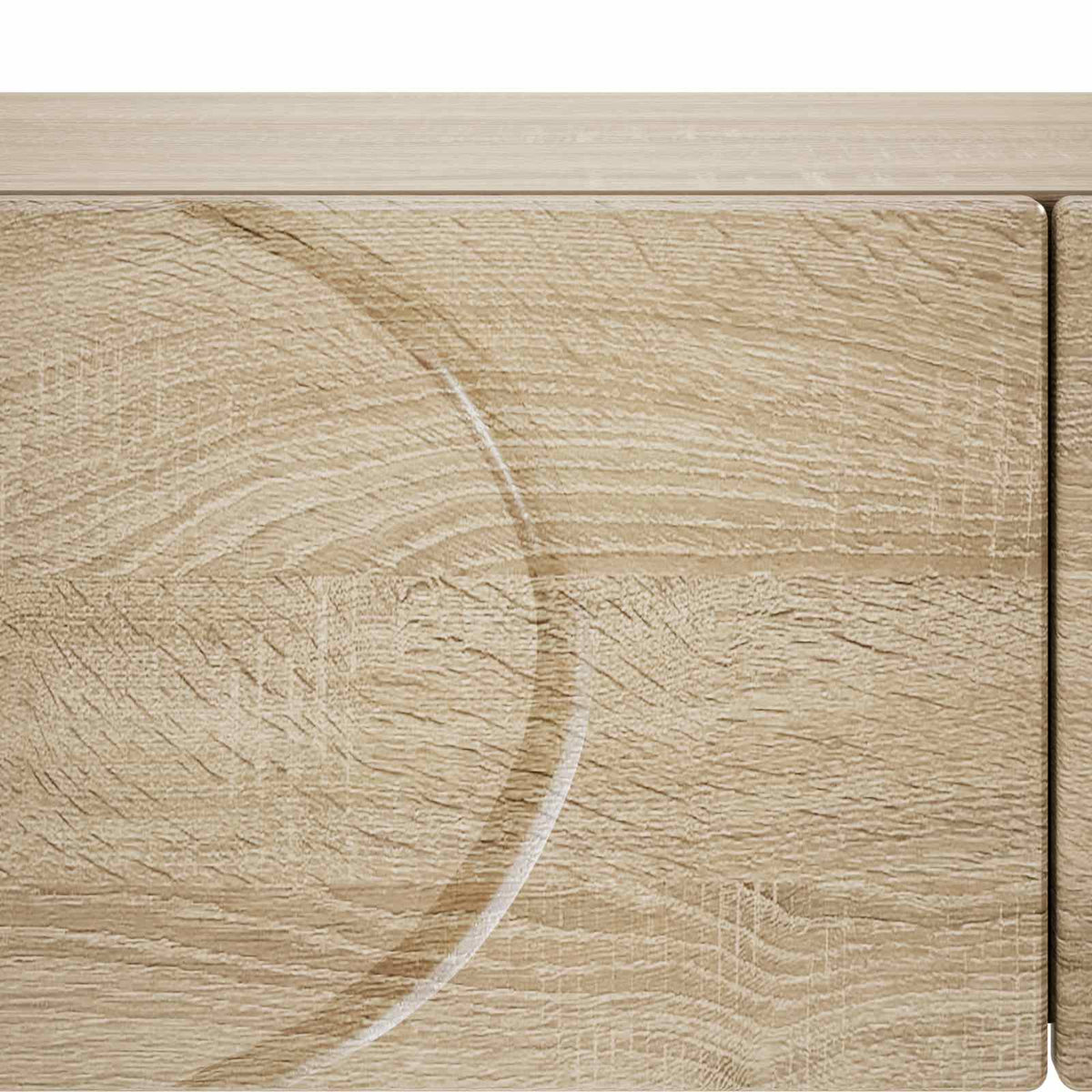 vidaXL Konsola dąb Sonoma 96,5 x 38 x 75 cm Materiał drewnopochodny