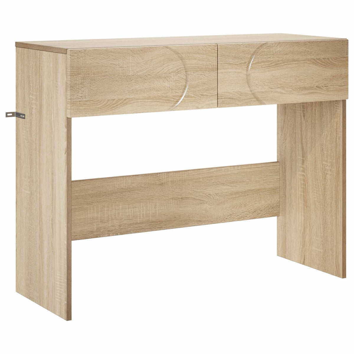 vidaXL Konsola dąb Sonoma 96,5 x 38 x 75 cm Materiał drewnopochodny