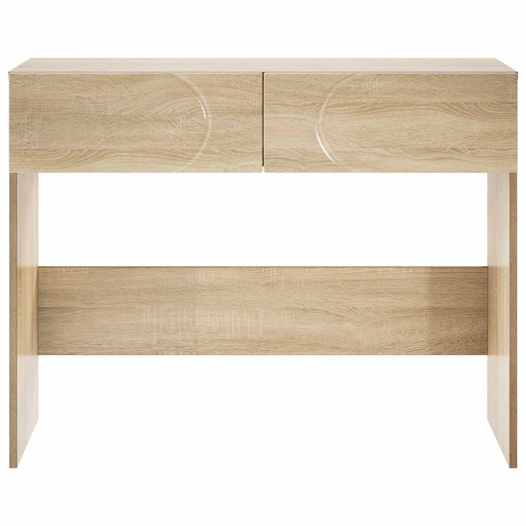 vidaXL Konsola dąb Sonoma 96,5 x 38 x 75 cm Materiał drewnopochodny