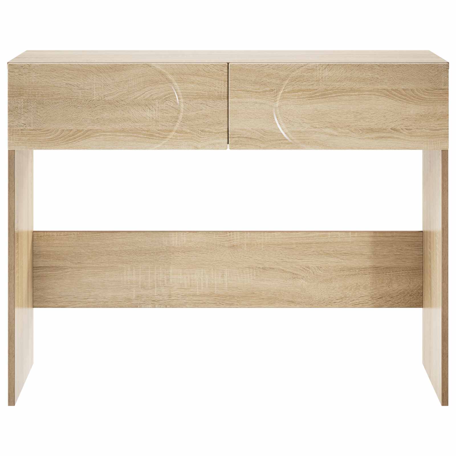 vidaXL Konsola dąb Sonoma 96,5 x 38 x 75 cm Materiał drewnopochodny