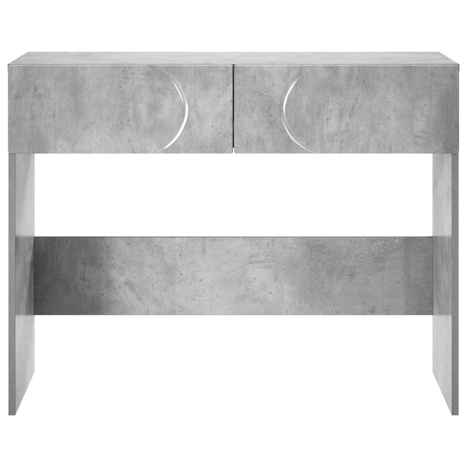 vidaXL Konsola Betonowy szary 96,5 x 38 x 75 cm
