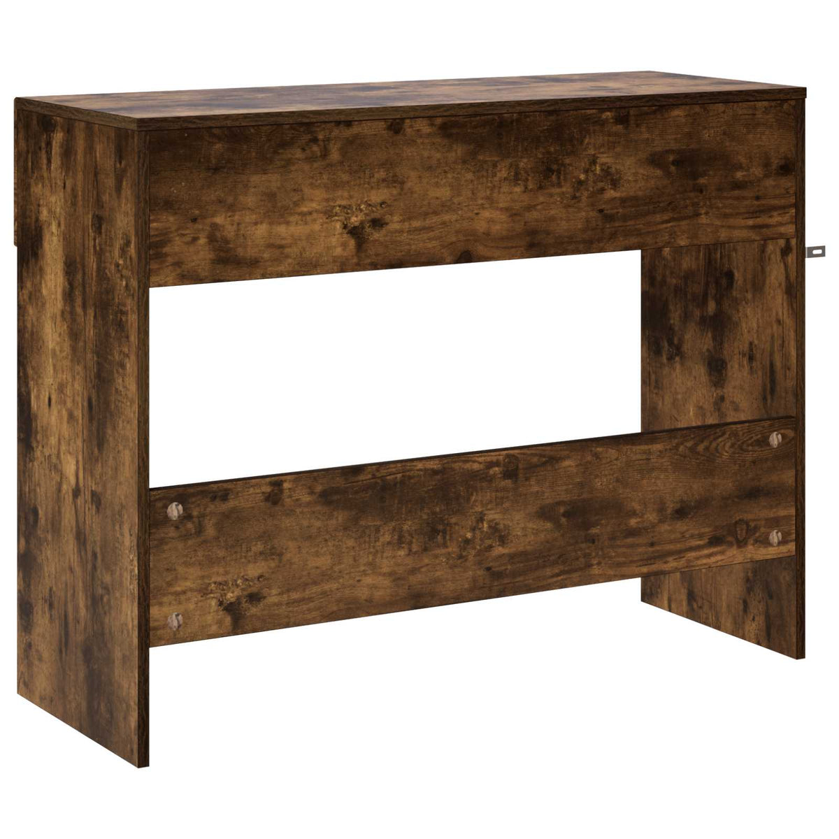 vidaXL Konsola Dąb wędzony 96,5 x 38 x 75 cm Materiał drewnopochodny