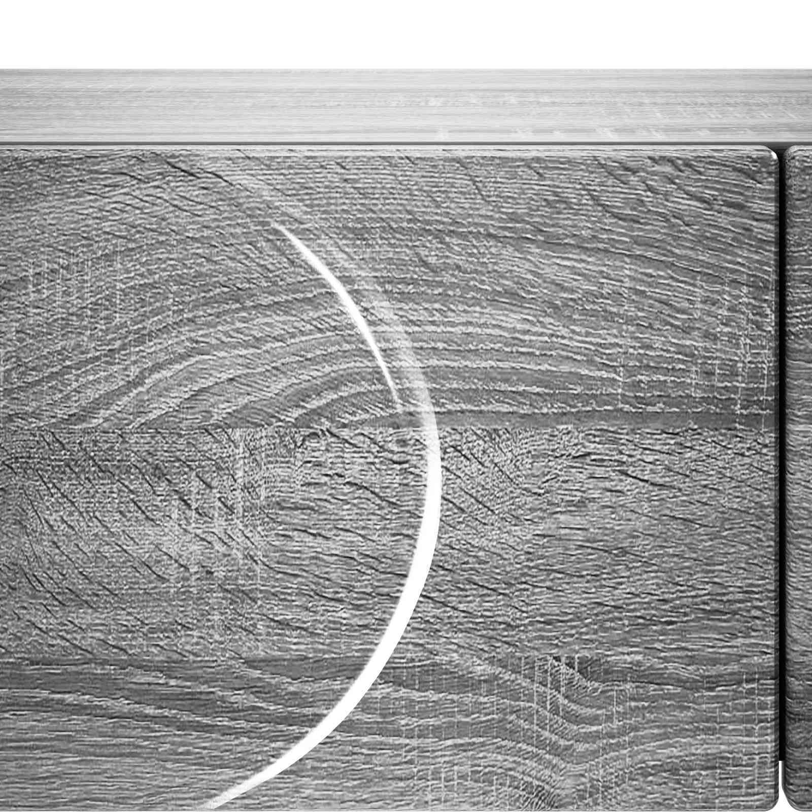 vidaXL Konsola Szary Sonoma 96,5 x 38 x 75 cm Materiał drewnopochodny