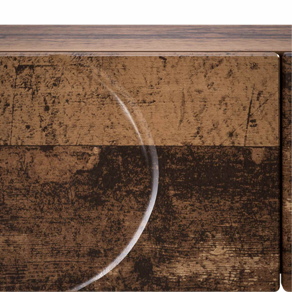 vidaXL Konsola Stare drewno 96,5 x 38 x 75 cm Materiał drewnopochodny