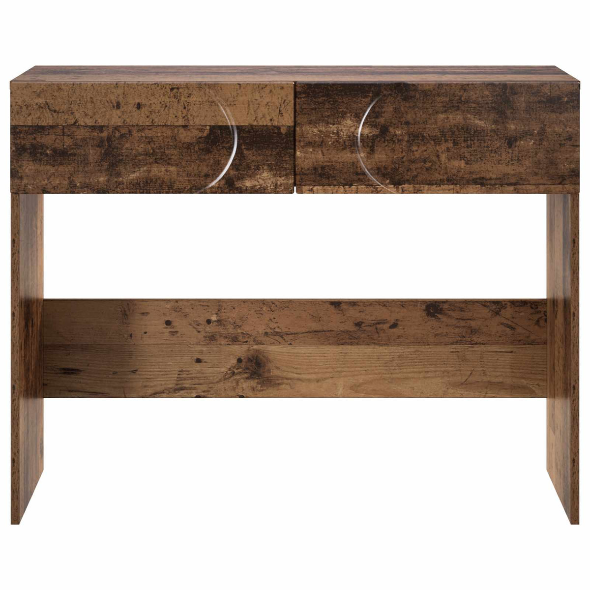 vidaXL Konsola Stare drewno 96,5 x 38 x 75 cm Materiał drewnopochodny