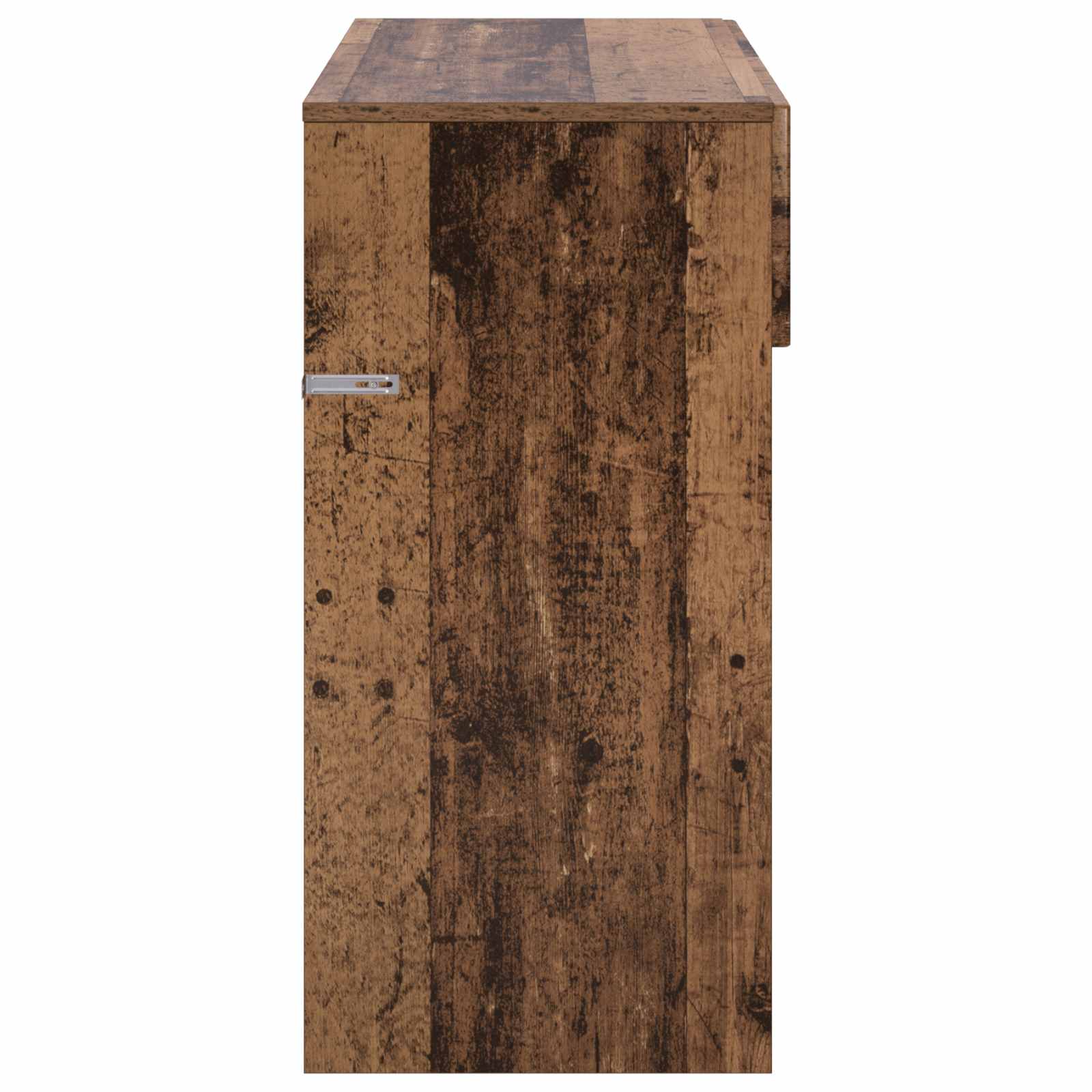 vidaXL Konsola Stare drewno 96,5 x 38 x 75 cm Materiał drewnopochodny