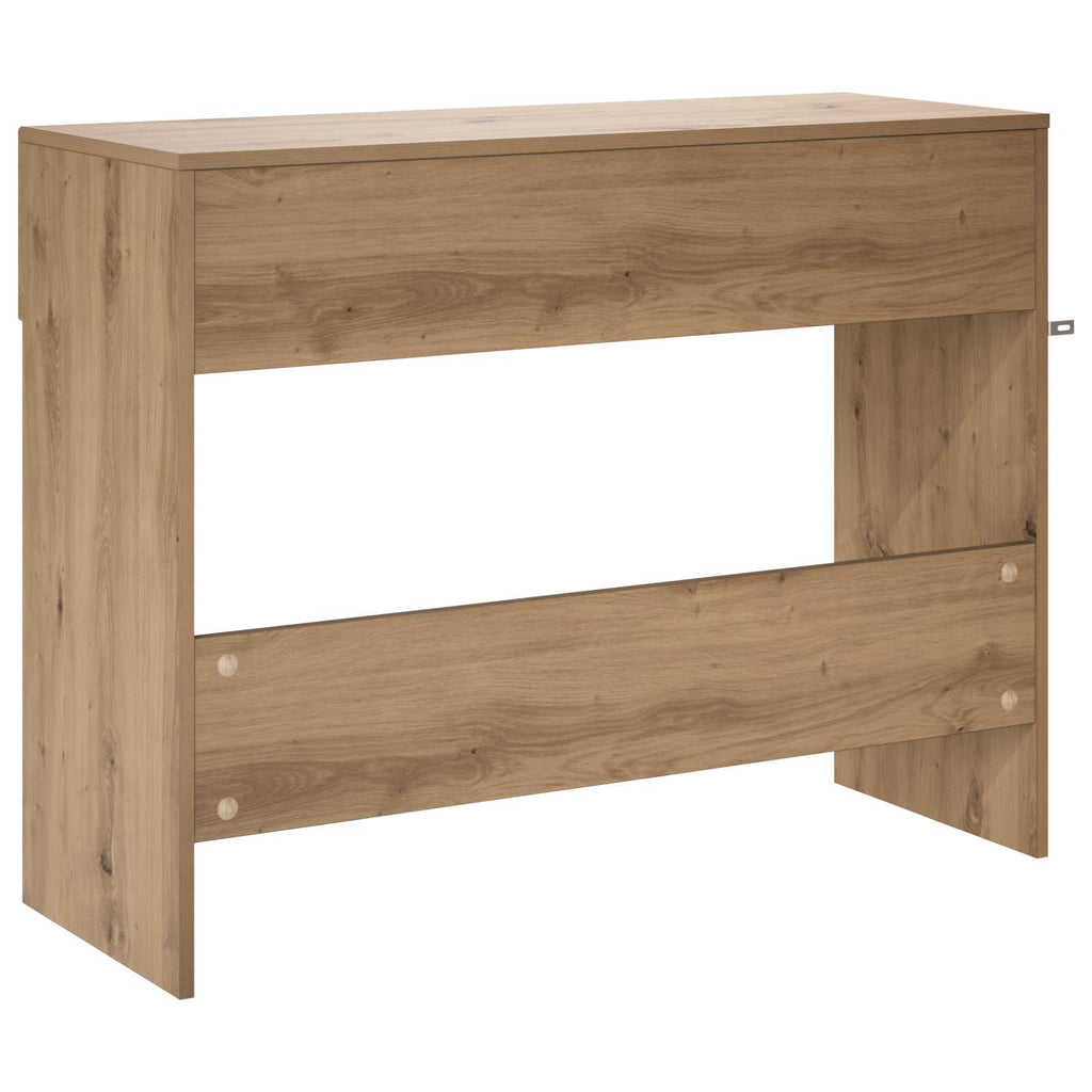 vidaXL Konsola Dąb artisan 96,5 x 38 x 75 cm Materiał drewnopochodny