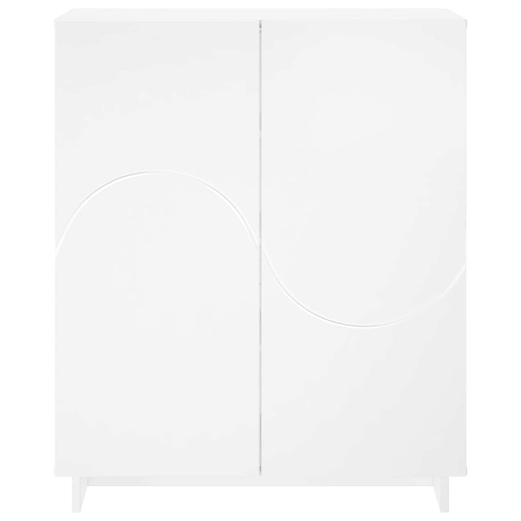 vidaXL Szafka na buty 73 x 38 x 87,5 cm Drewno inżynieryjne Biały