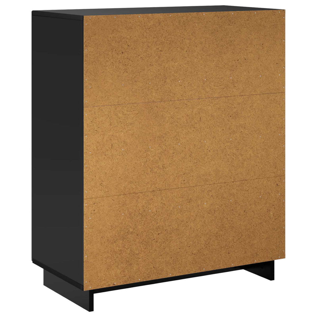 vidaXL Szafka na buty 73 x 38 x 87,5 cm Drewno inżynieryjne Czarny