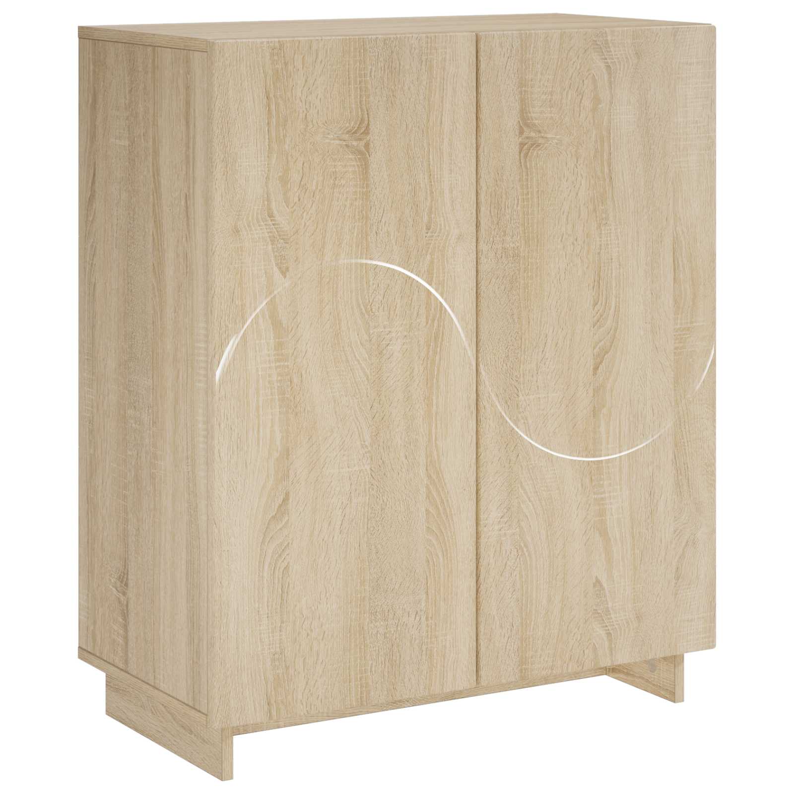 vidaXL Szafka na buty 73 x 38 x 87,5 cm Drewno inżynieryjne dąb Sonoma