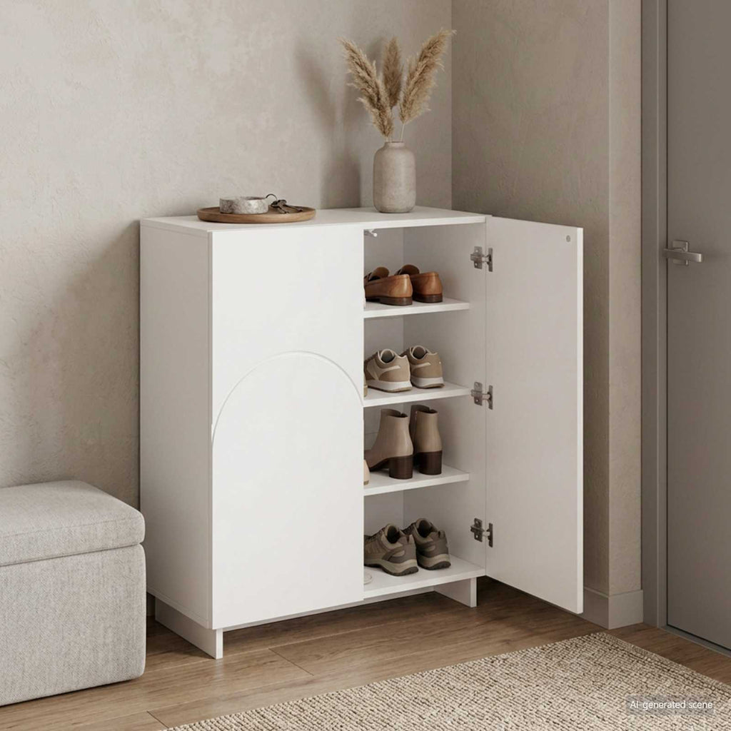 vidaXL Szafka na buty 73 x 38 x 87,5 cm Drewno inżynieryjne