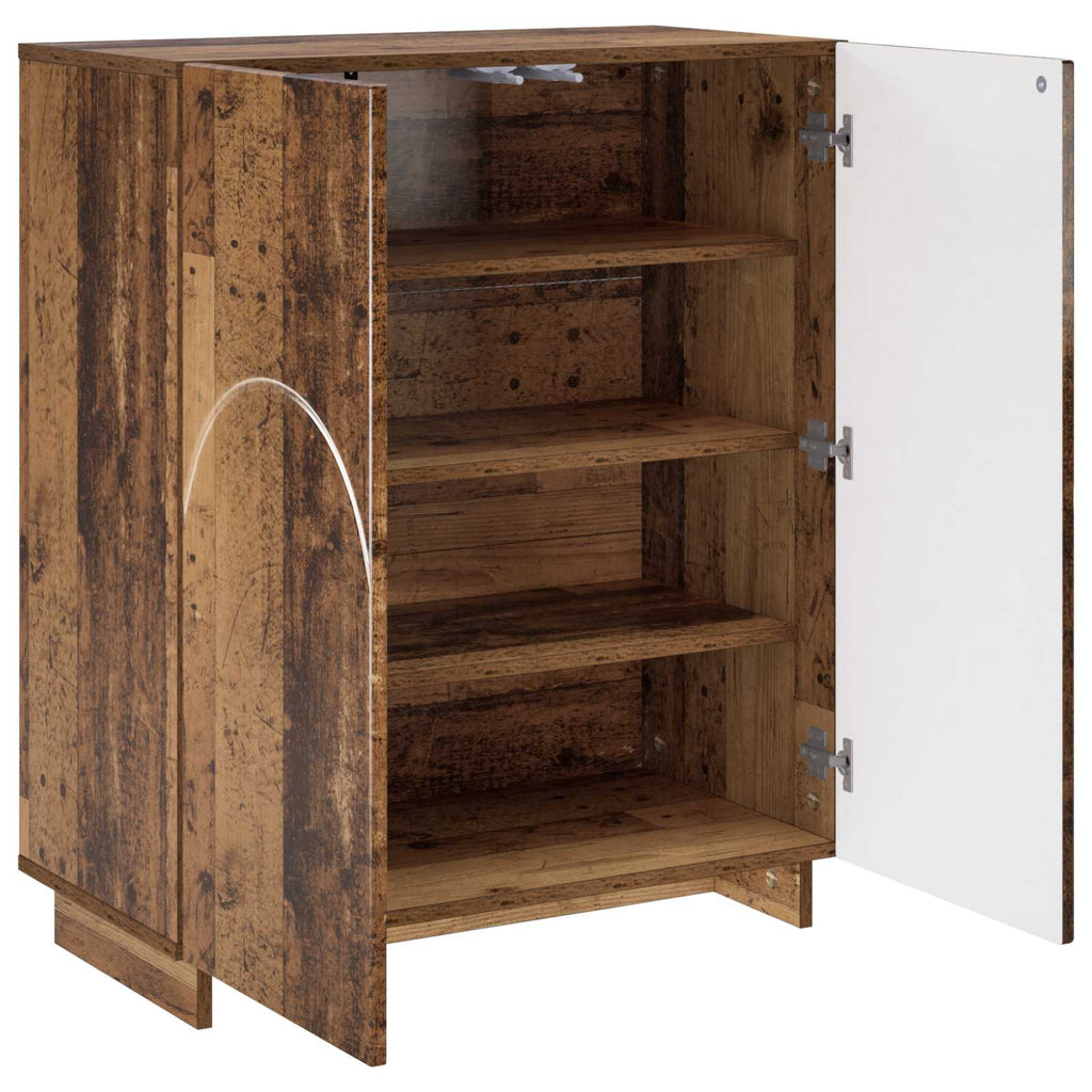 vidaXL Szafka na buty 73 x 38 x 87,5 cm Drewno inżynieryjne