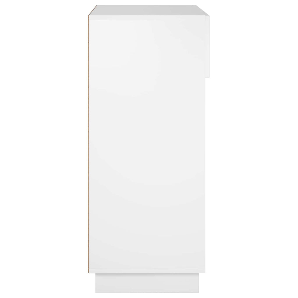 vidaXL Szafka na buty 73 x 38 x 87,5 cm Materiał drewnopochodny Biały