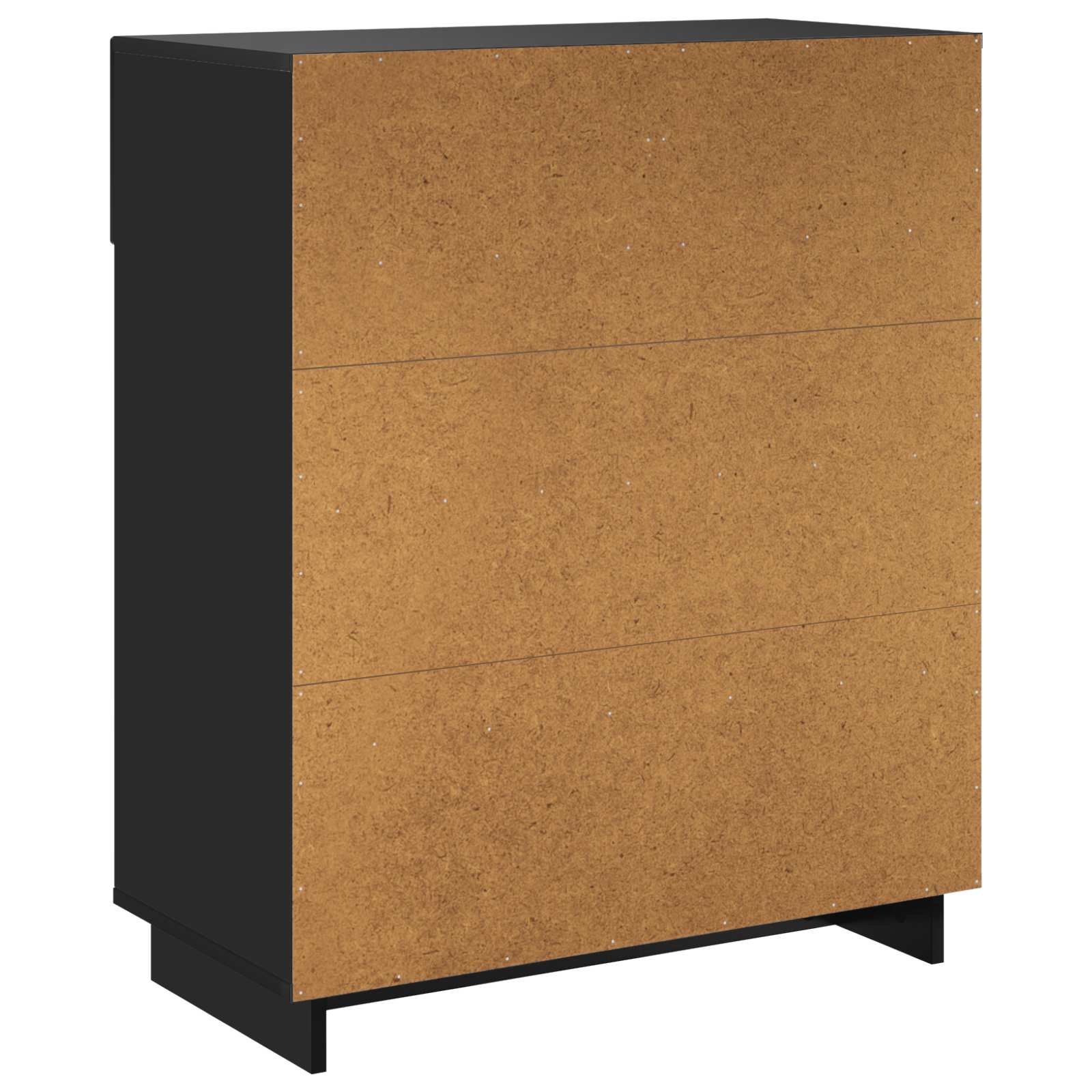 vidaXL Szafka na buty 73 x 38 x 87,5 cm Materiał drewnopochodny Czarny