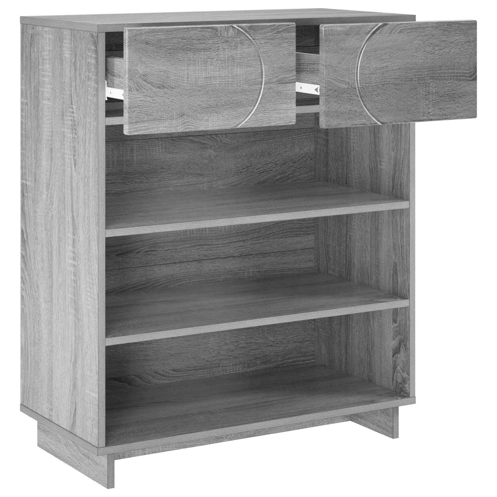 vidaXL Szafka na buty 73 x 38 x 87,5 cm Materiał drewnopochodny