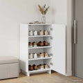 vidaXL Szafka na buty 48 x 38 x 87,5 cm Drewno inżynieryjne Biały