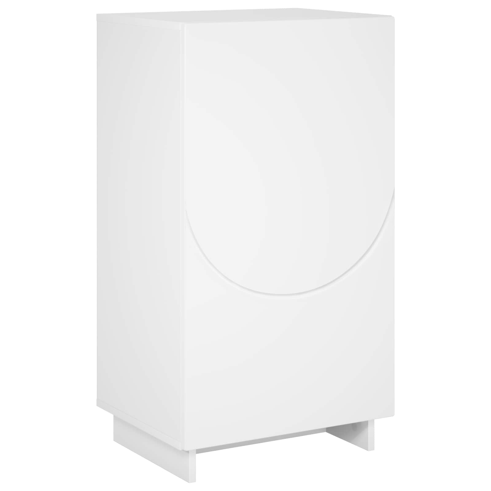 vidaXL Szafka na buty 48 x 38 x 87,5 cm Drewno inżynieryjne Biały