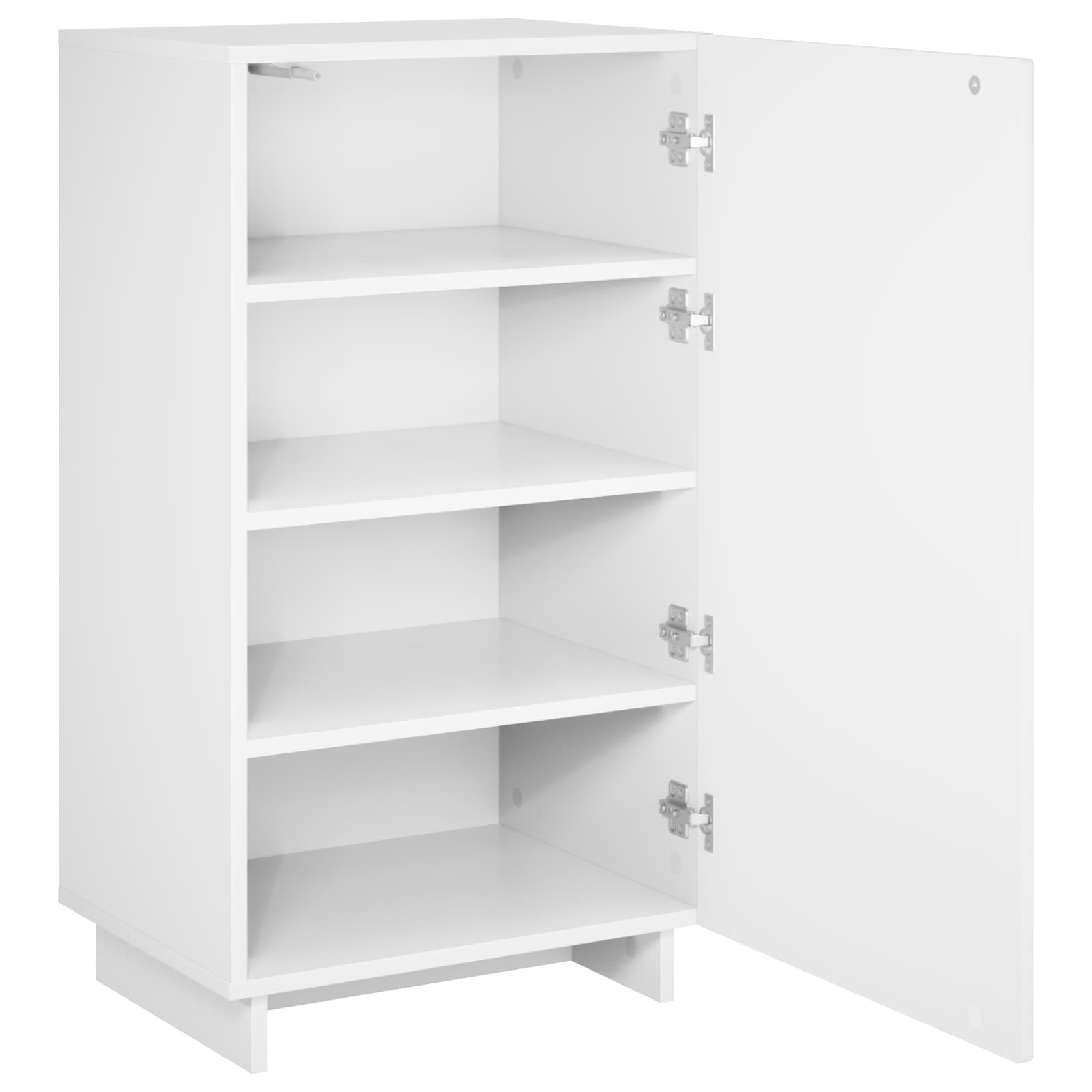 vidaXL Szafka na buty 48 x 38 x 87,5 cm Drewno inżynieryjne Biały