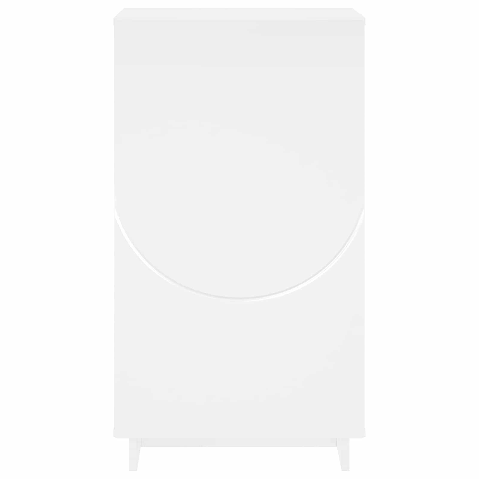 vidaXL Szafka na buty 48 x 38 x 87,5 cm Drewno inżynieryjne Biały