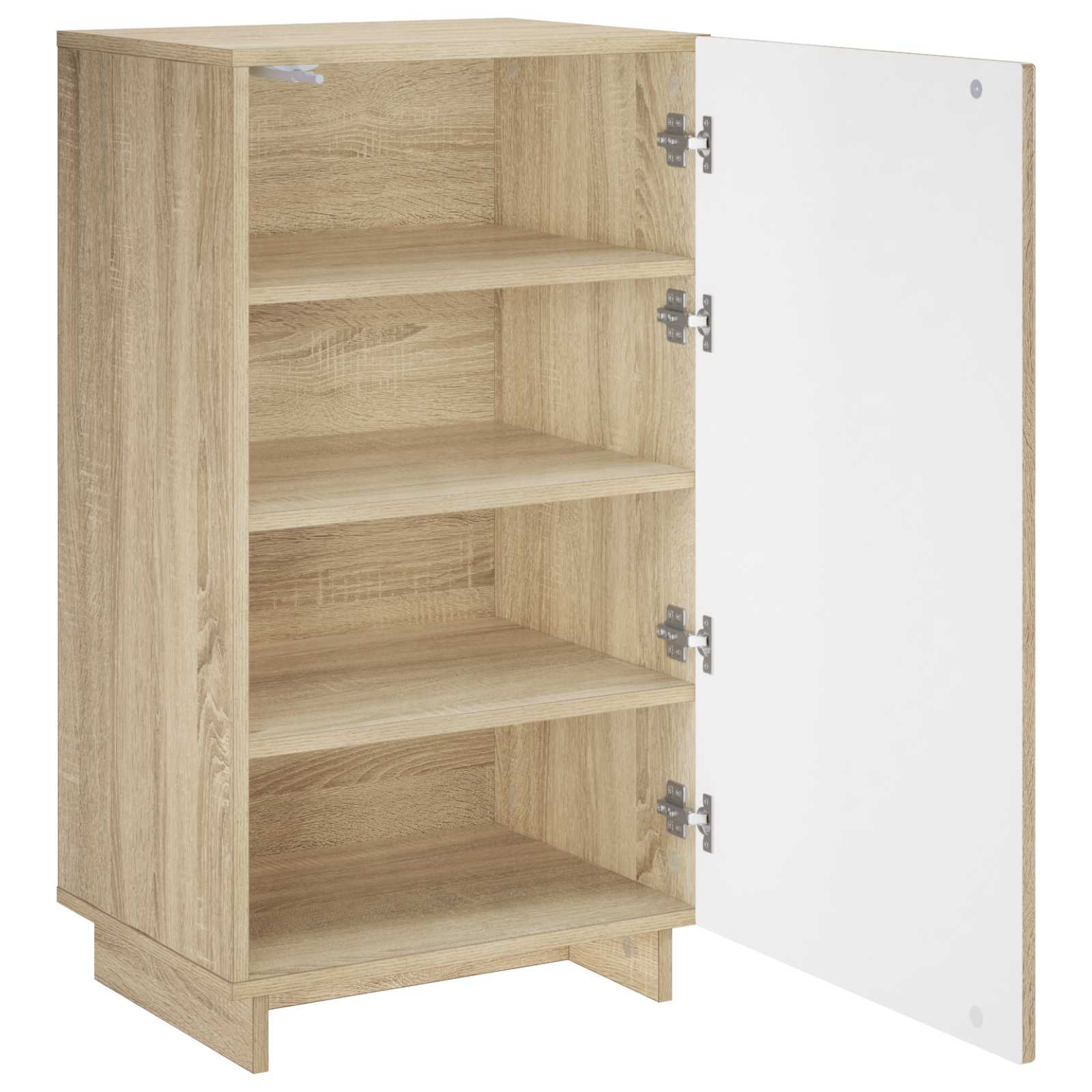 vidaXL Szafka na buty 48 x 38 x 87,5 cm Drewno inżynieryjne dąb Sonoma