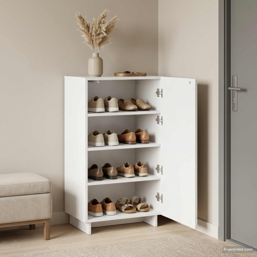 vidaXL Szafka na buty 48 x 38 x 87,5 cm Drewno inżynieryjne