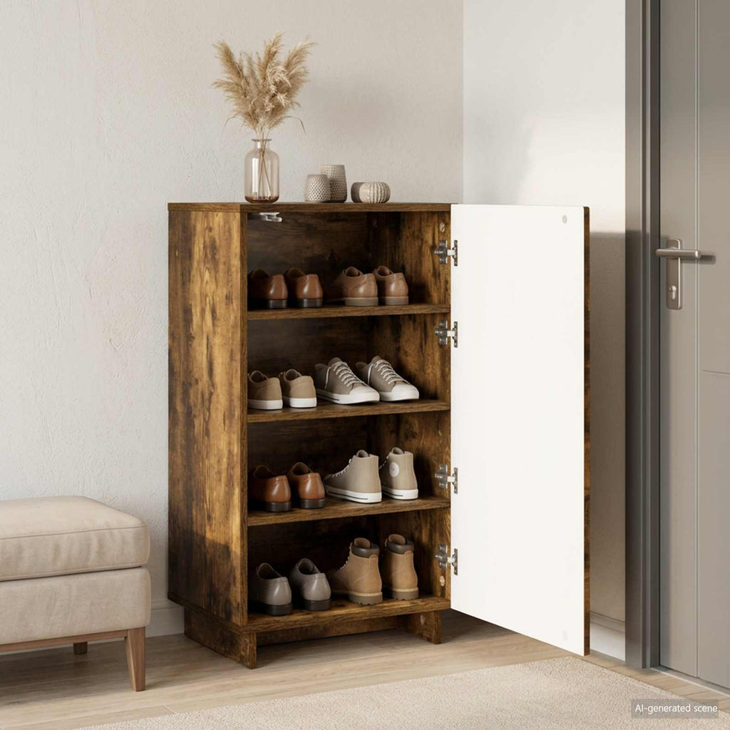 vidaXL Szafka na buty 48 x 38 x 87,5 cm Drewno inżynieryjne