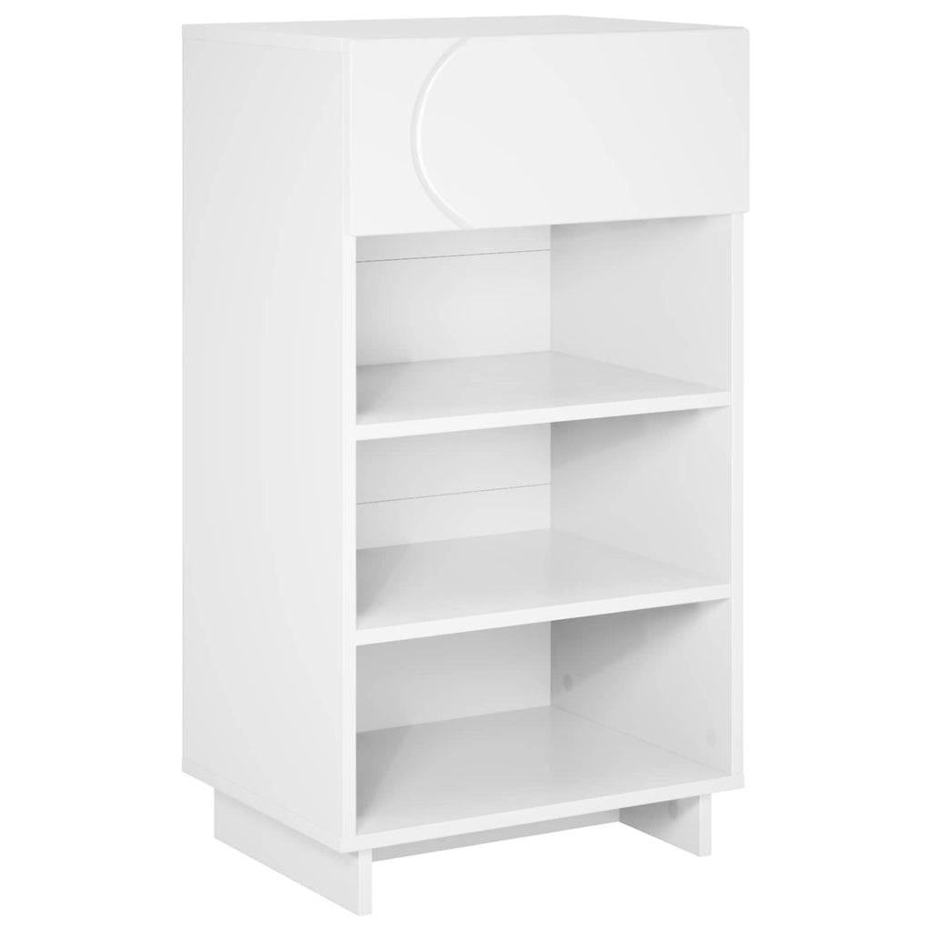 vidaXL Szafka na buty 48 x 38 x 87,5 cm Drewno inżynieryjne Biały