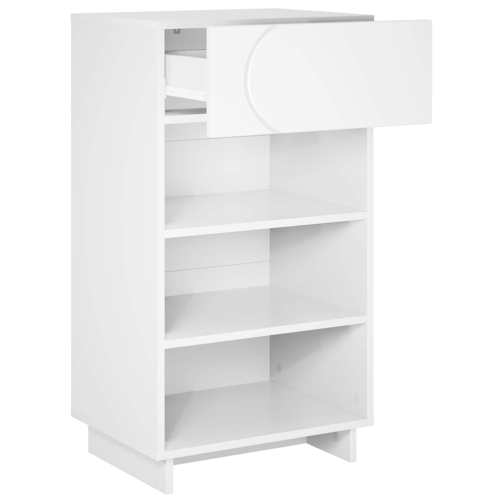 vidaXL Szafka na buty 48 x 38 x 87,5 cm Drewno inżynieryjne Biały