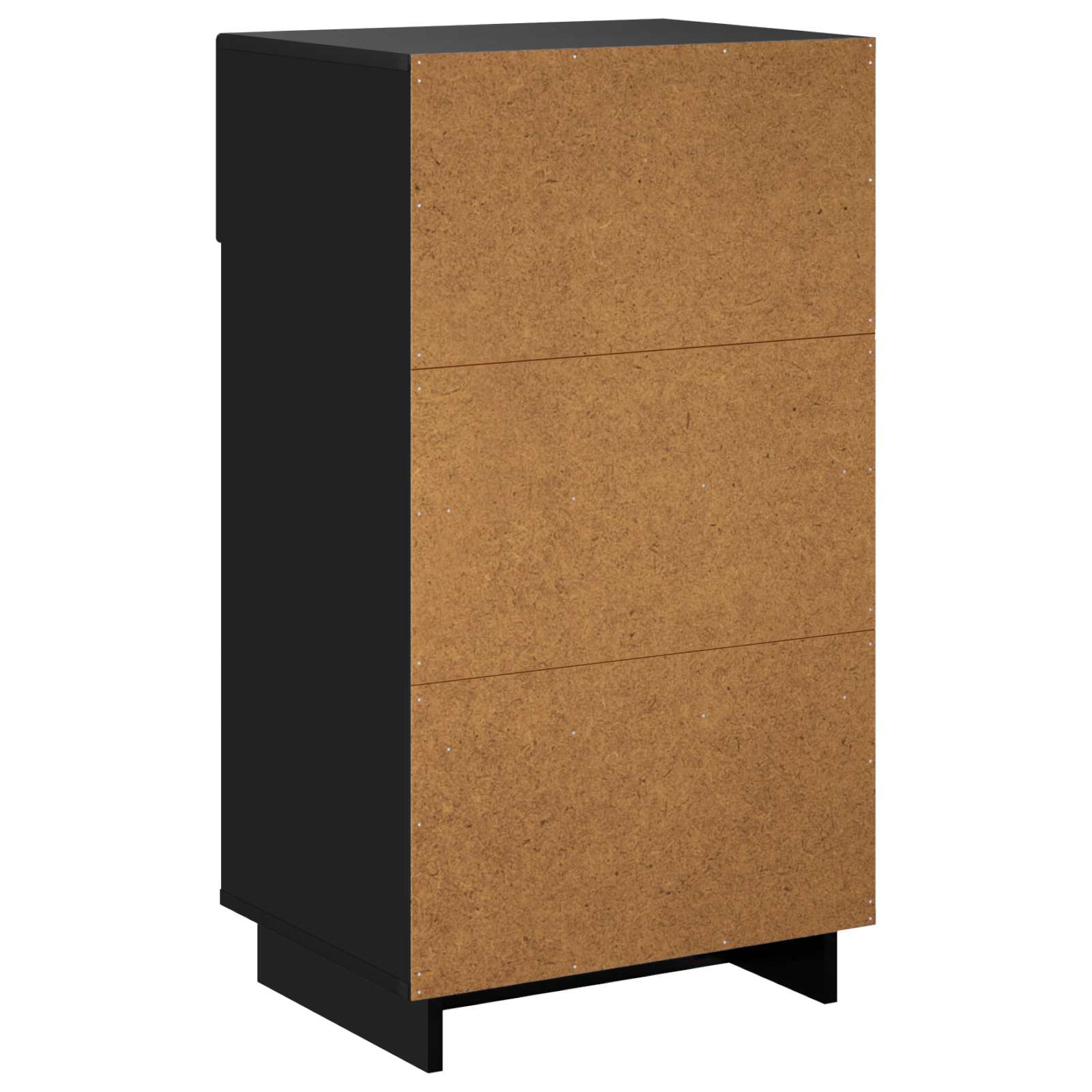 vidaXL Szafka na buty 48 x 38 x 87,5 cm Drewno inżynieryjne Czarny