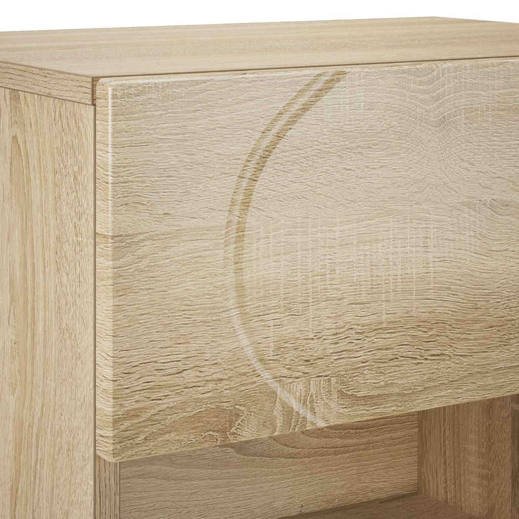 vidaXL Szafka na buty 48 x 38 x 87,5 cm Drewno inżynieryjne dąb Sonoma