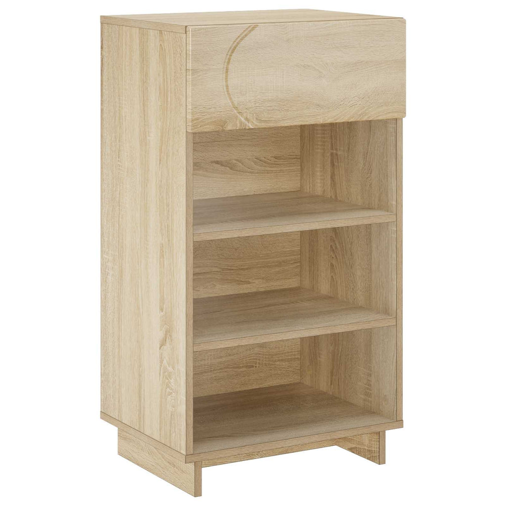 vidaXL Szafka na buty 48 x 38 x 87,5 cm Drewno inżynieryjne dąb Sonoma