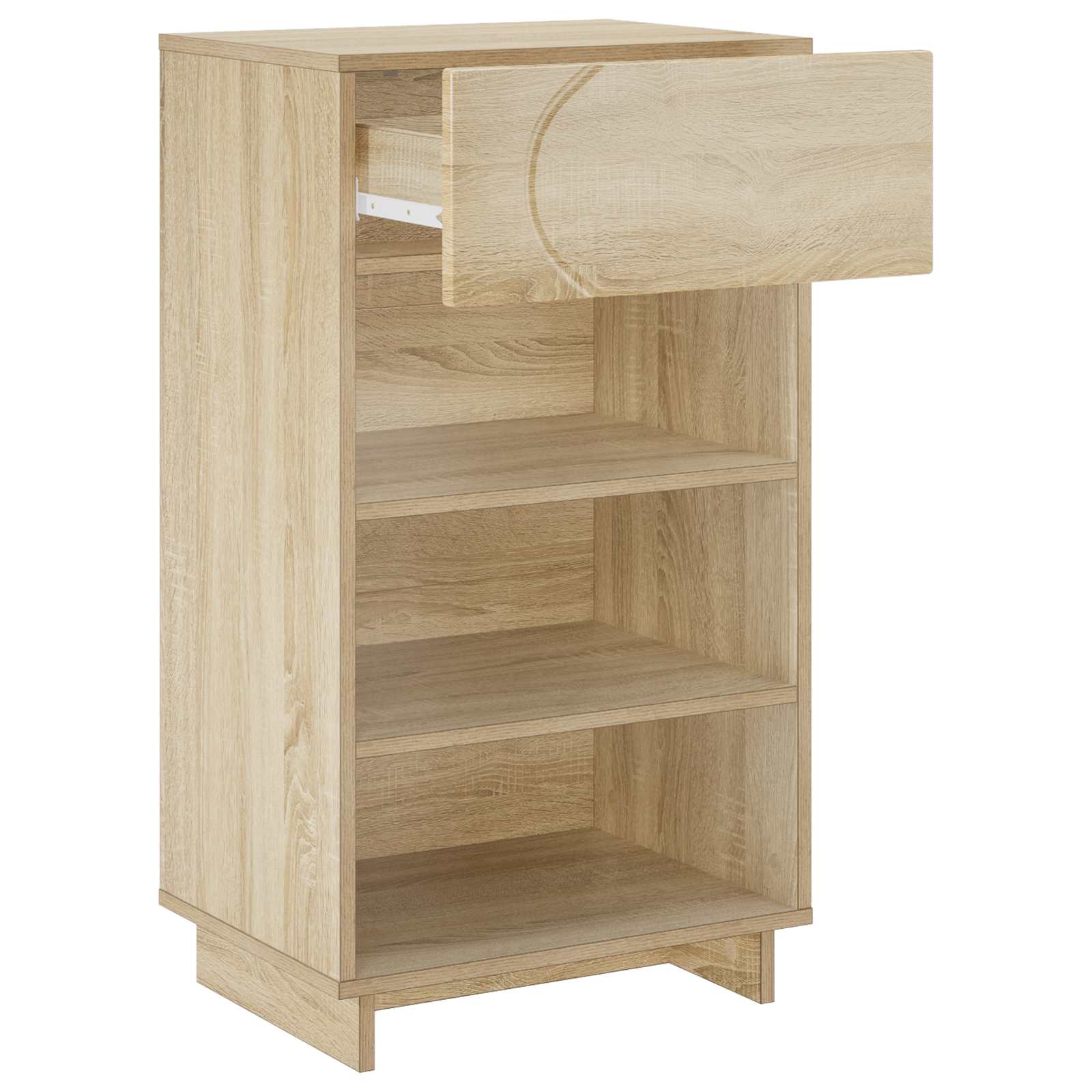 vidaXL Szafka na buty 48 x 38 x 87,5 cm Drewno inżynieryjne dąb Sonoma