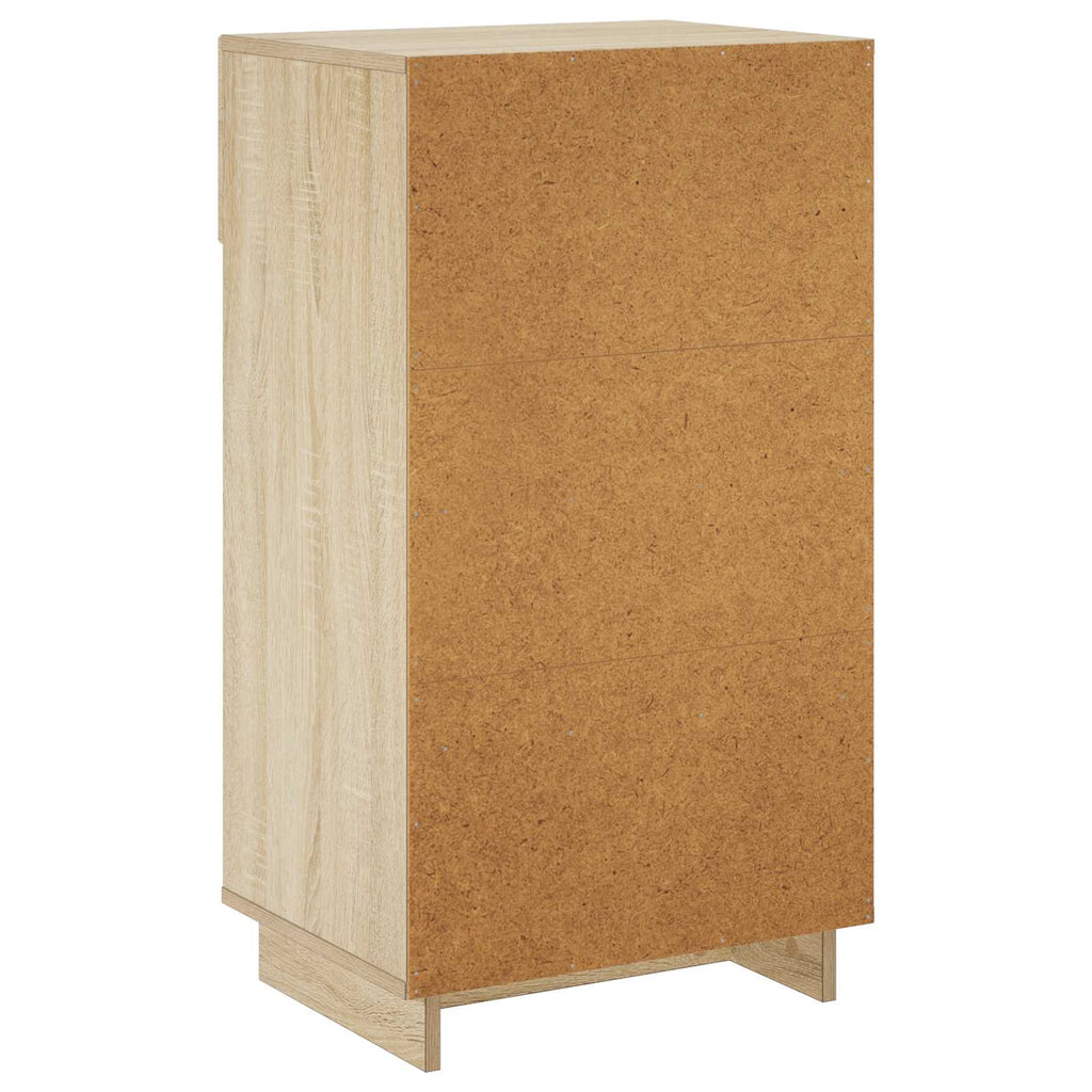 vidaXL Szafka na buty 48 x 38 x 87,5 cm Drewno inżynieryjne dąb Sonoma