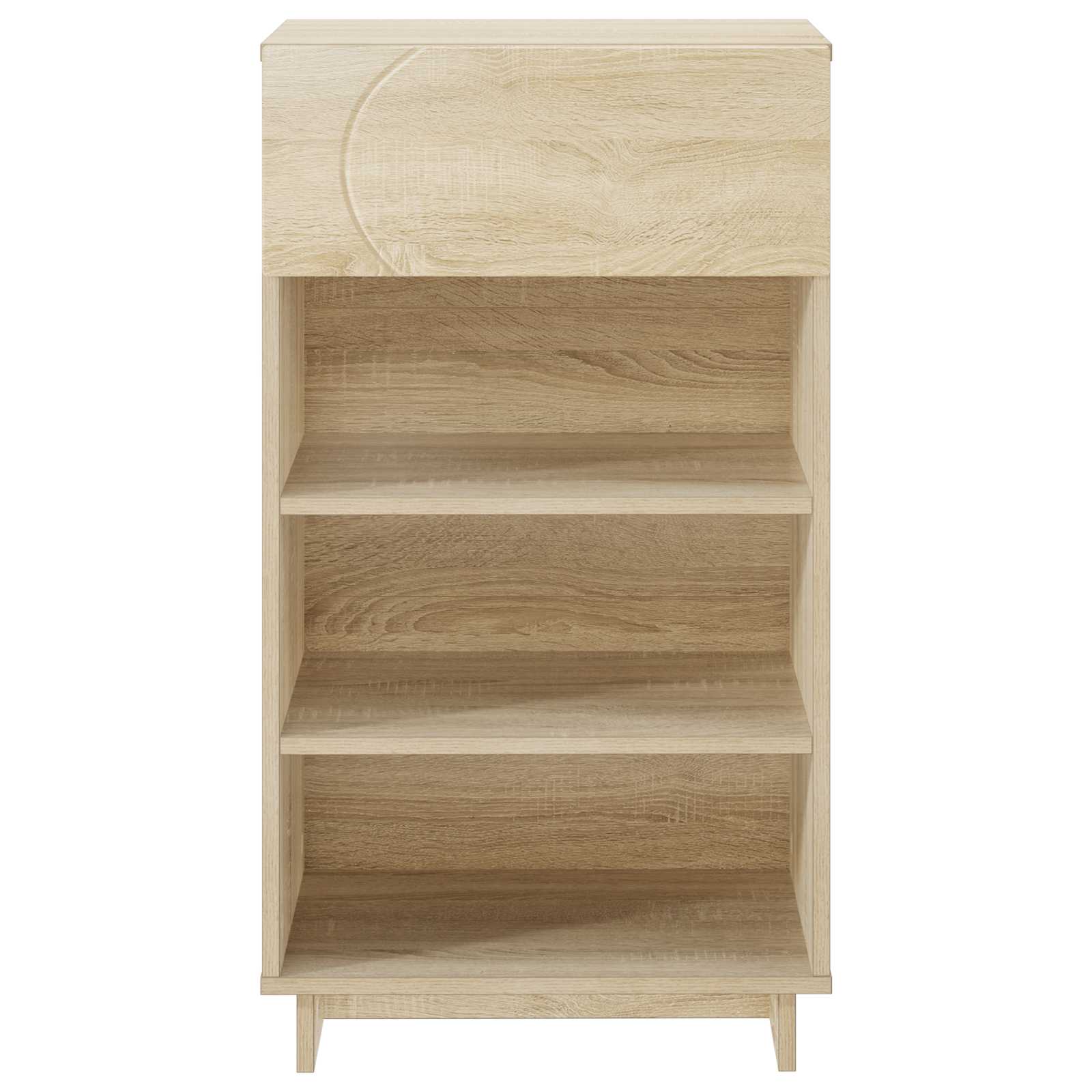 vidaXL Szafka na buty 48 x 38 x 87,5 cm Drewno inżynieryjne dąb Sonoma