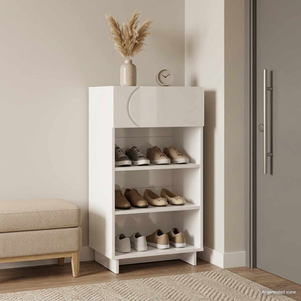 vidaXL Szafka na buty 48 x 38 x 87,5 cm Drewno inżynieryjne