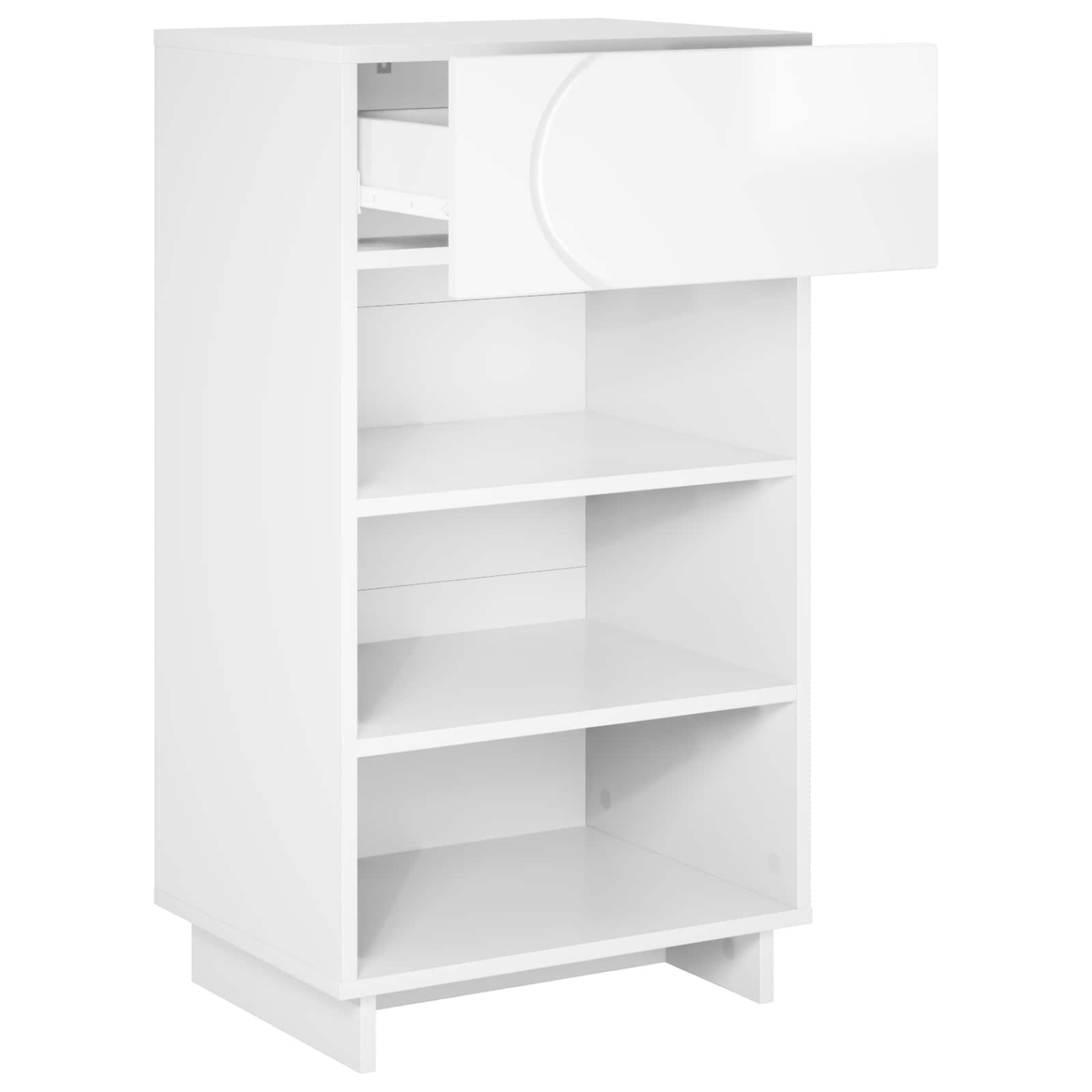 vidaXL Szafka na buty 48 x 38 x 87,5 cm Drewno inżynieryjne