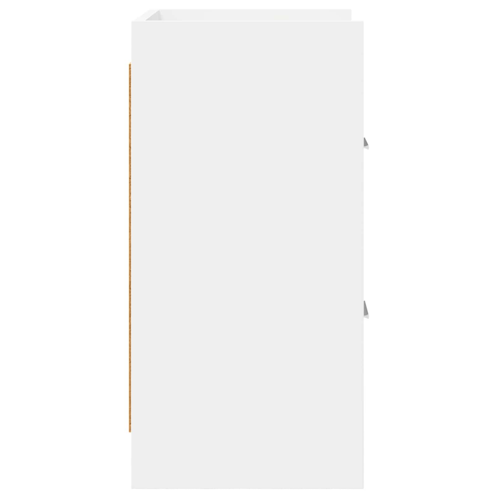 vidaXL Szafki nocne Biały 40 x 30 x 60 cm Drewno inżynieryjne
