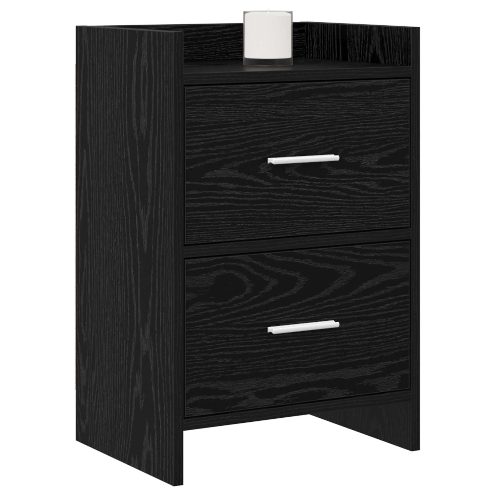 vidaXL Szafki nocne Czarny dąb 40 x 30 x 60 cm Drewno inżynieryjne