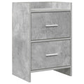vidaXL Szafki nocne Betonowy szary 40 x 30 x 60 cm Drewno inżynieryjne