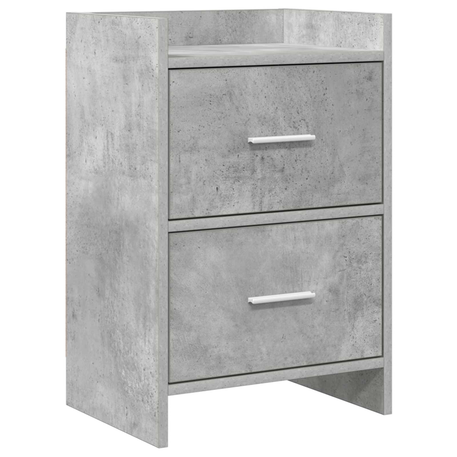 vidaXL Szafki nocne Betonowy szary 40 x 30 x 60 cm Drewno inżynieryjne