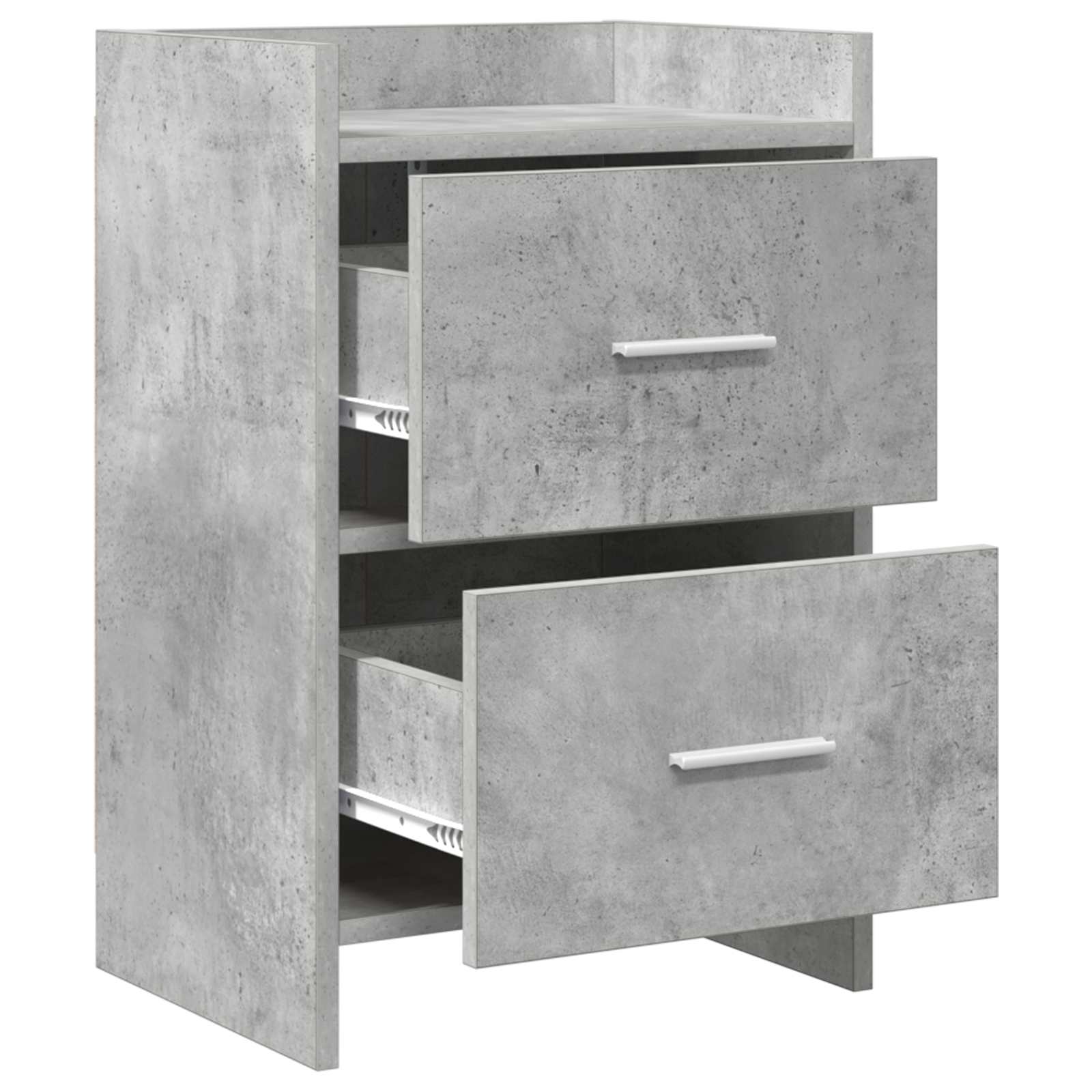 vidaXL Szafki nocne Betonowy szary 40 x 30 x 60 cm Drewno inżynieryjne