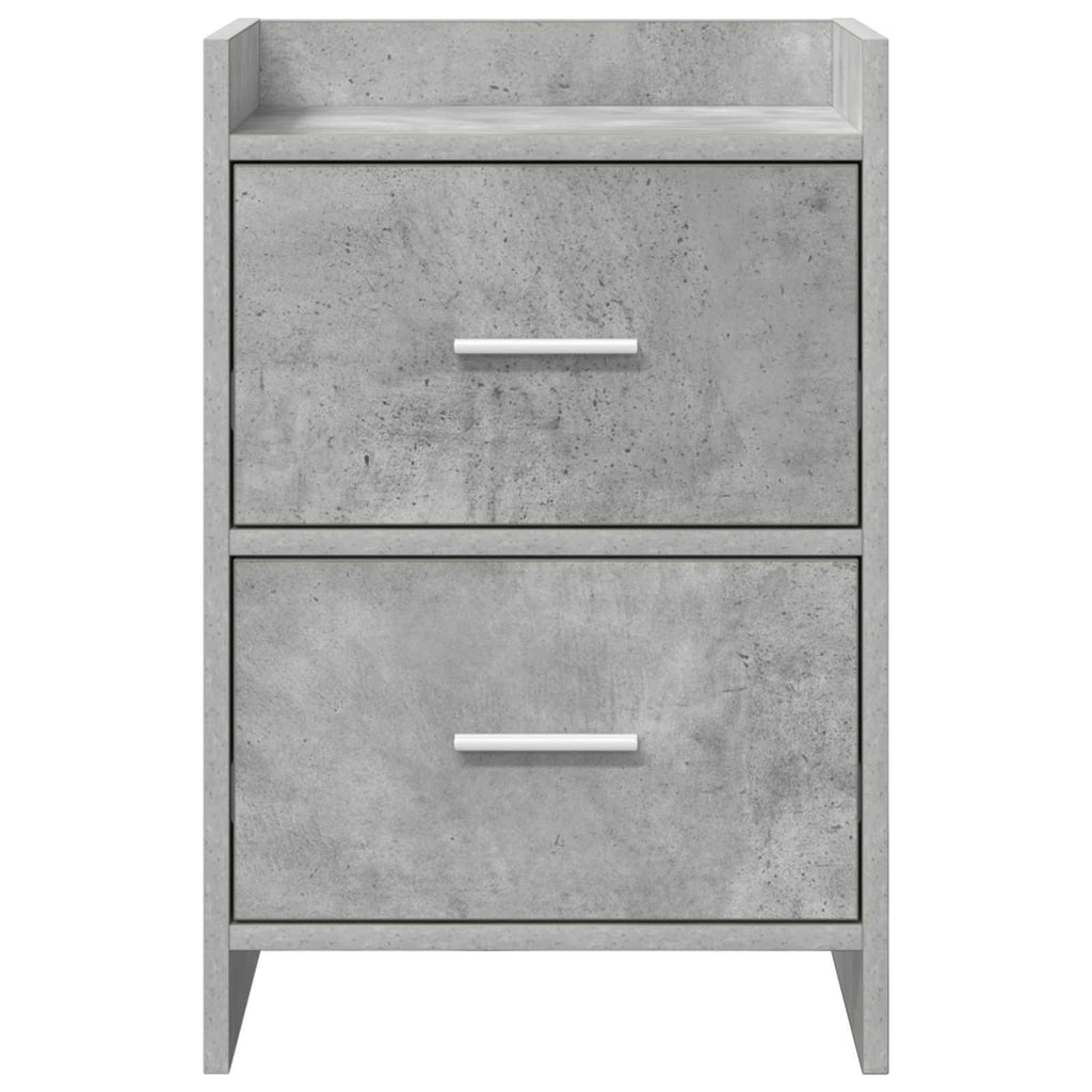 vidaXL Szafki nocne Betonowy szary 40 x 30 x 60 cm Drewno inżynieryjne