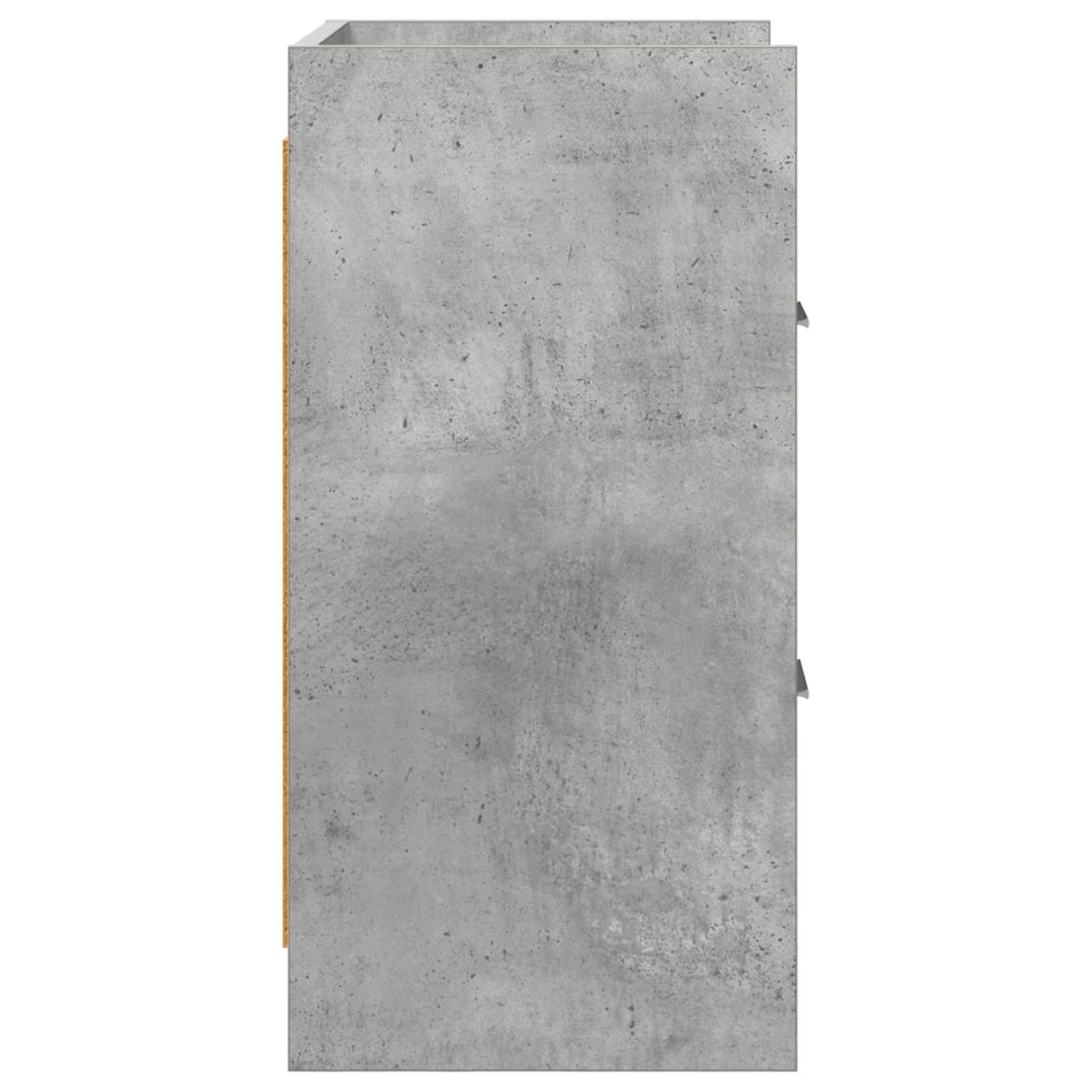 vidaXL Szafki nocne 2 pcs Betonowy szary 40 x 30 x 60 cm