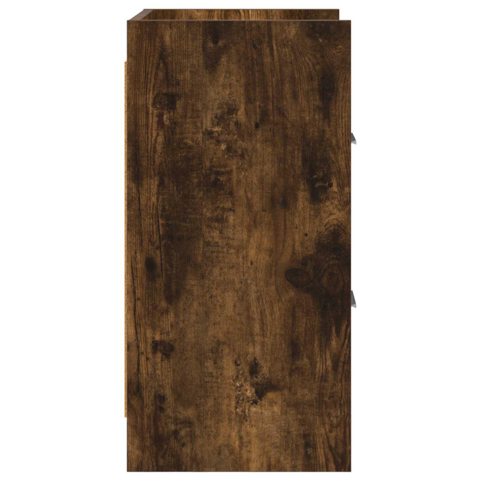 vidaXL Szafki nocne Dąb wędzony 40 x 30 x 60 cm Drewno inżynieryjne