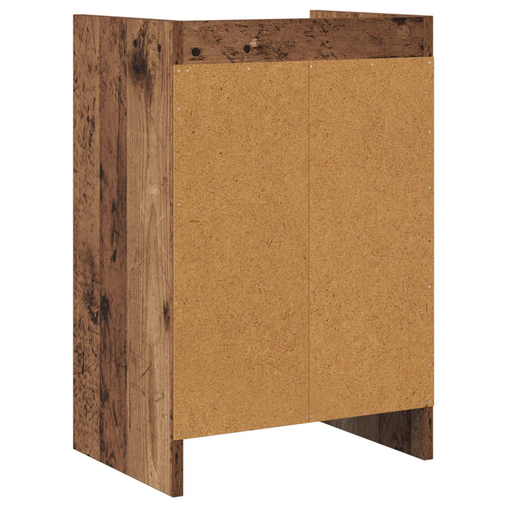 vidaXL Szafki nocne Stare drewno 40 x 30 x 60 cm Drewno inżynieryjne