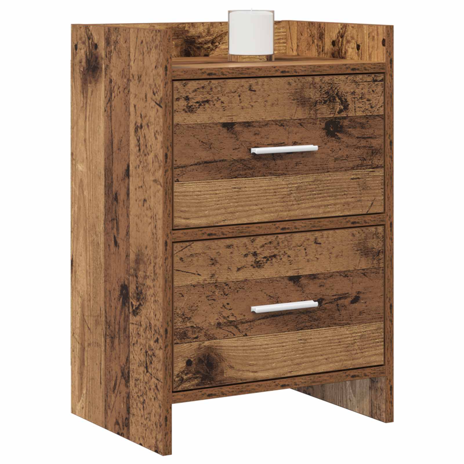 vidaXL Szafki nocne 2 pcs Stare drewno 40 x 30 x 60 cm
