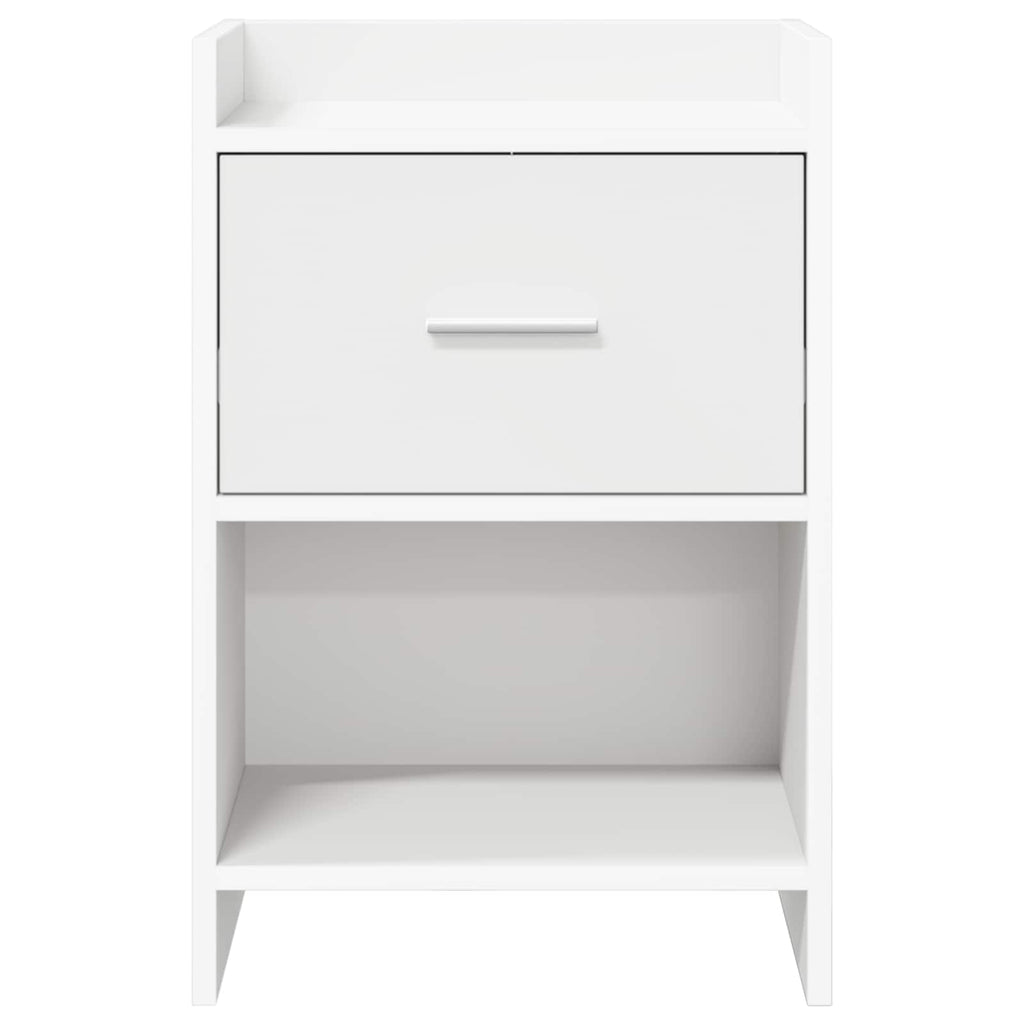 vidaXL Szafki nocne 2 pcs Biały 40 x 30 x 60 cm Drewno inżynieryjne
