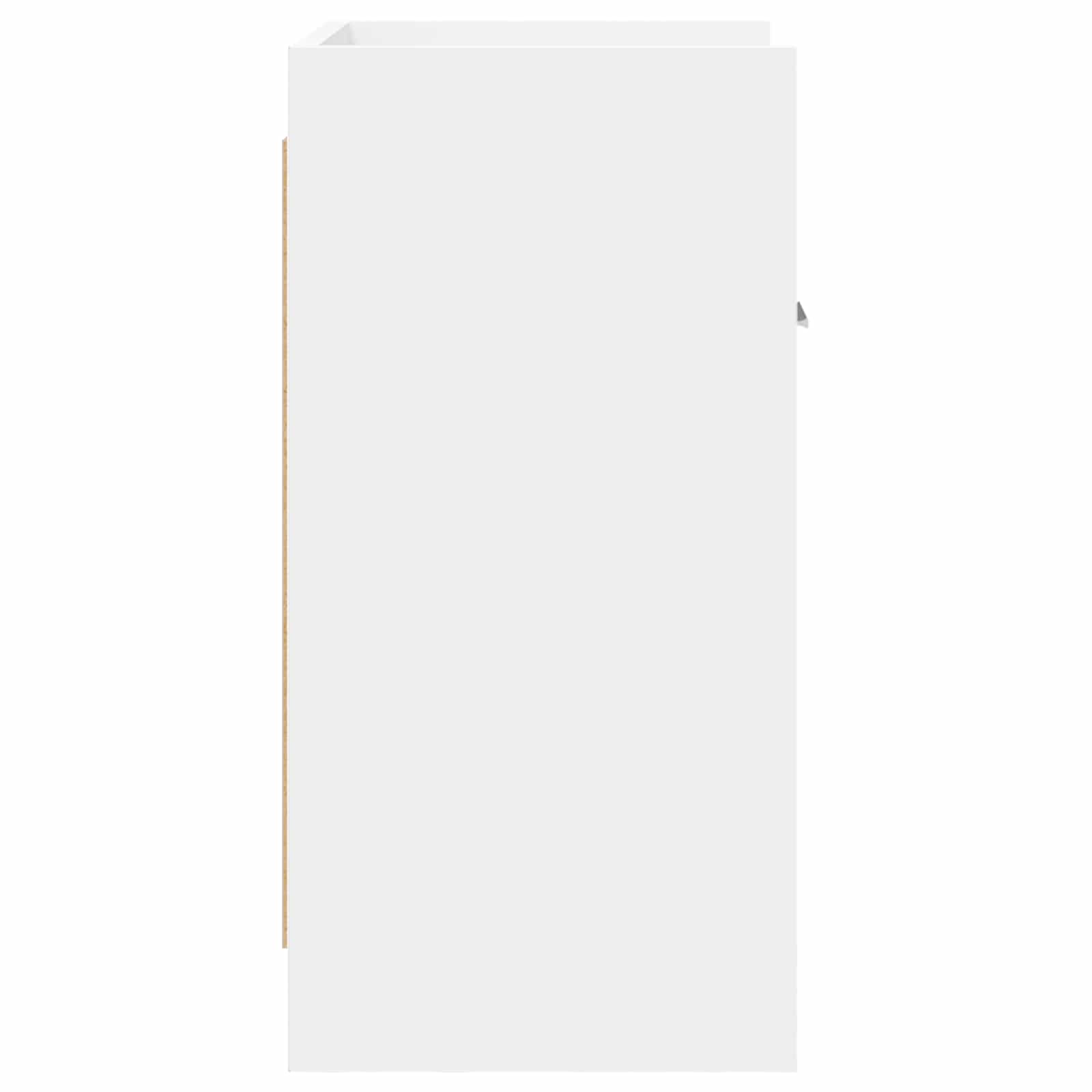 vidaXL Szafki nocne 2 pcs Biały 40 x 30 x 60 cm Drewno inżynieryjne