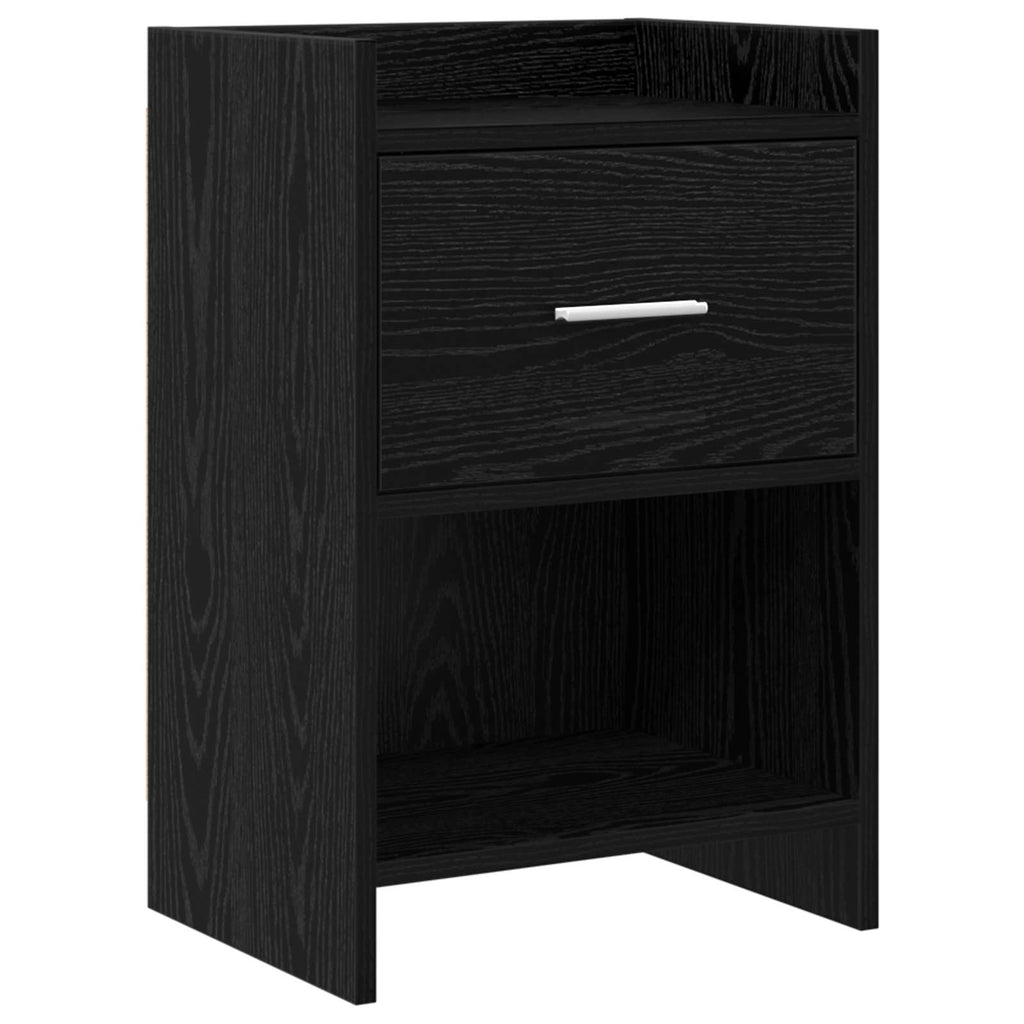 vidaXL Szafki nocne Czarny dąb 40 x 30 x 60 cm Drewno inżynieryjne