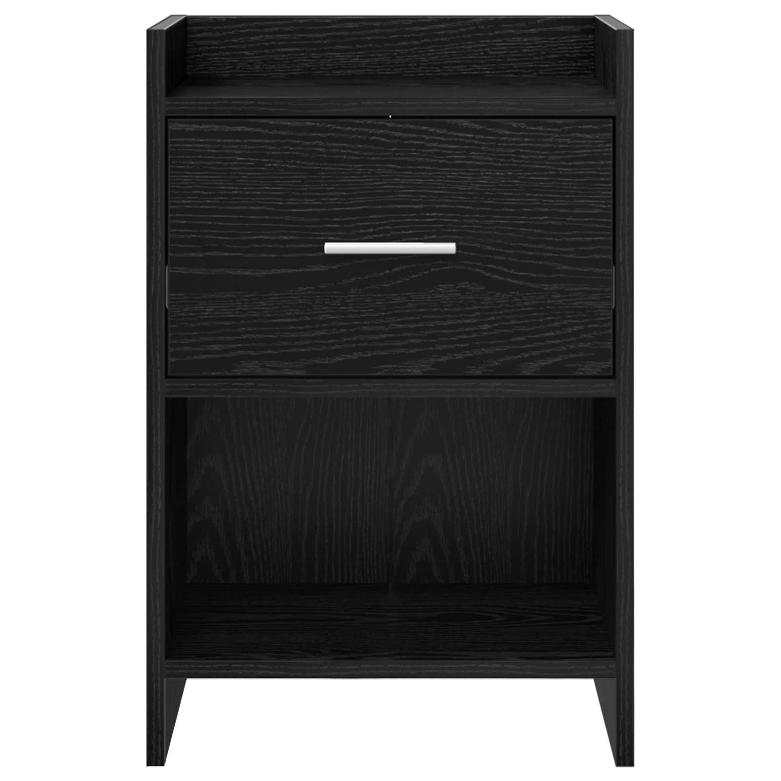 vidaXL Szafki nocne 2 pcs Czarny dąb 40 x 30 x 60 cm